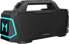 Musibaby M1 Bluetooth Speaker, IPX6 Waterproof, 20H Playtime, Deep Bass