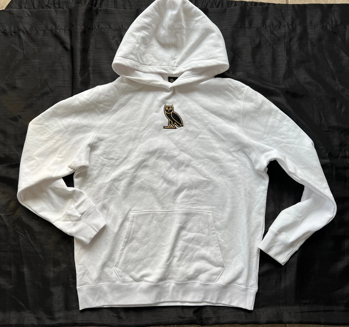 OVO Drake Octobers Very Own Classic Owl Pullover Sz 2XL Hoodie Sweatshirt White