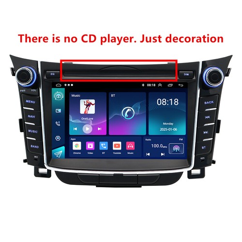 7'' Android 4+32GB Stereo GPS Navigation For Hyundai I30 / Elantra GT 2011-2017 - Bild 2 von 23