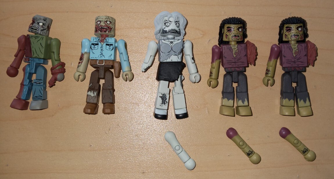 アメコミ Zombies Minimates 5 Pack Minimate Database: Marvel Zombies 5-Pack