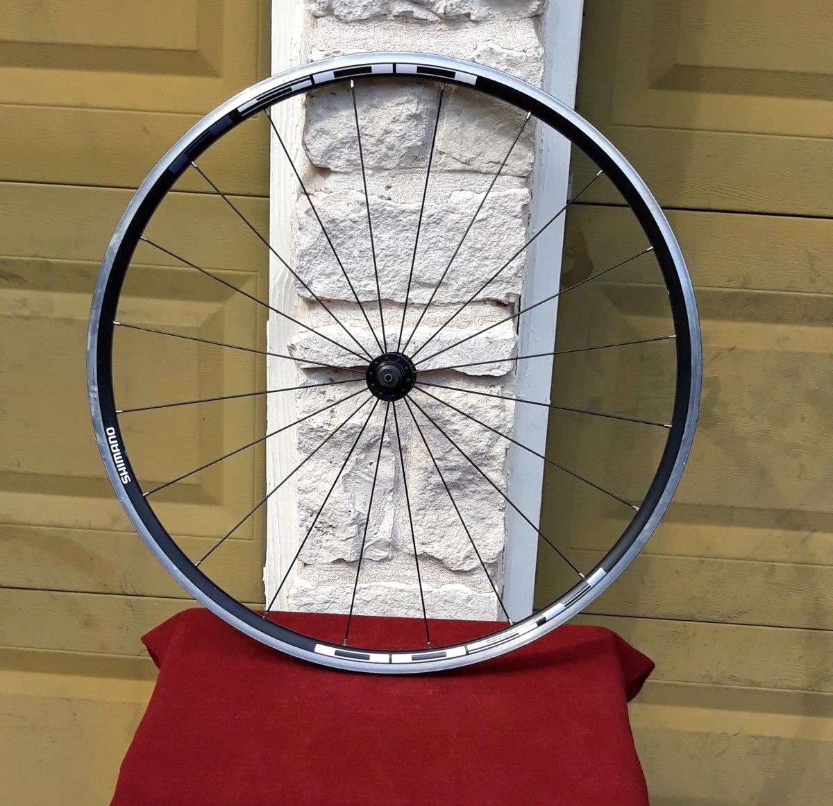 Shimano R500 WH R501 FRONT ONLY Alloy Clincher Road Bike Wheel 700c OEM Japan