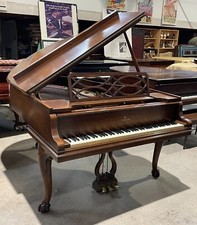 STEINWAY M BABY GRAND CHIPPENDALE PIANO WALNUT ORIGINAL KEYS - VERY RARE!