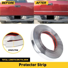 3/4'' Chrome Trim Molding Strip Car Window Door Bumper Side Trime Protector 16FT