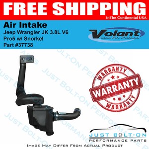 Volant 07 11 Jeep Wrangler Jk 3 8l V6 Pro5 Air Intake W Snorkel