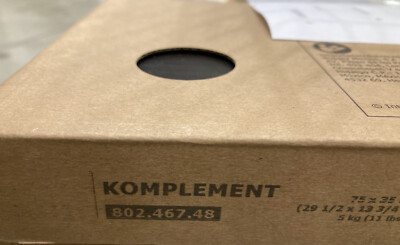 IKEA Set Of 8 KOMPLEMENT Drawer Black-brown  29 1/2x13 3/4'' 802.467.48