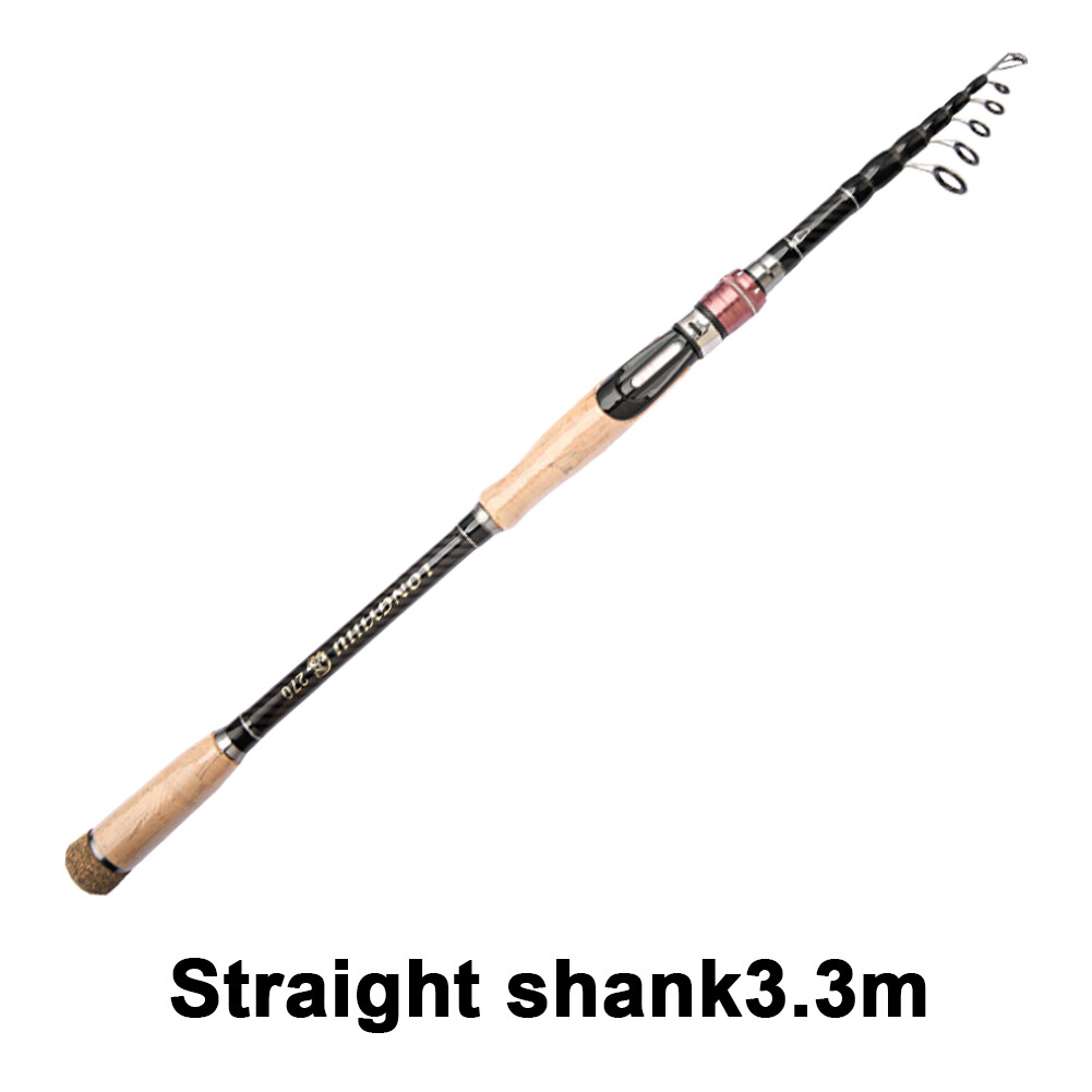 Telescopic Fishing Pole Reusable Spinning Casting Rods for Bass Trout