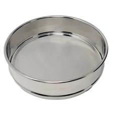 300 Mesh / 0.054mm 8" Lab Sieve 304 Stainless Steel Wire Cloth Strainer Filter