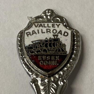 Valley Railroad Essex Connecticut Vintage Souvenir Spoon Collectible