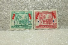 1957 PARAGUAY MH SCOTT #508-509