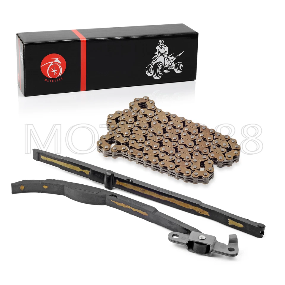 Cadena de distribución de leva y guías para Yamaha YZ250F 2001-2009 WR250F 2001-2013 5NL-1225 Foto 4 de 4