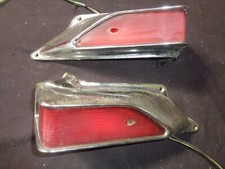 Studebaker Daytona Lark Wagonaire Station Wagon Tail Lights Lamps Bezels-Lenses