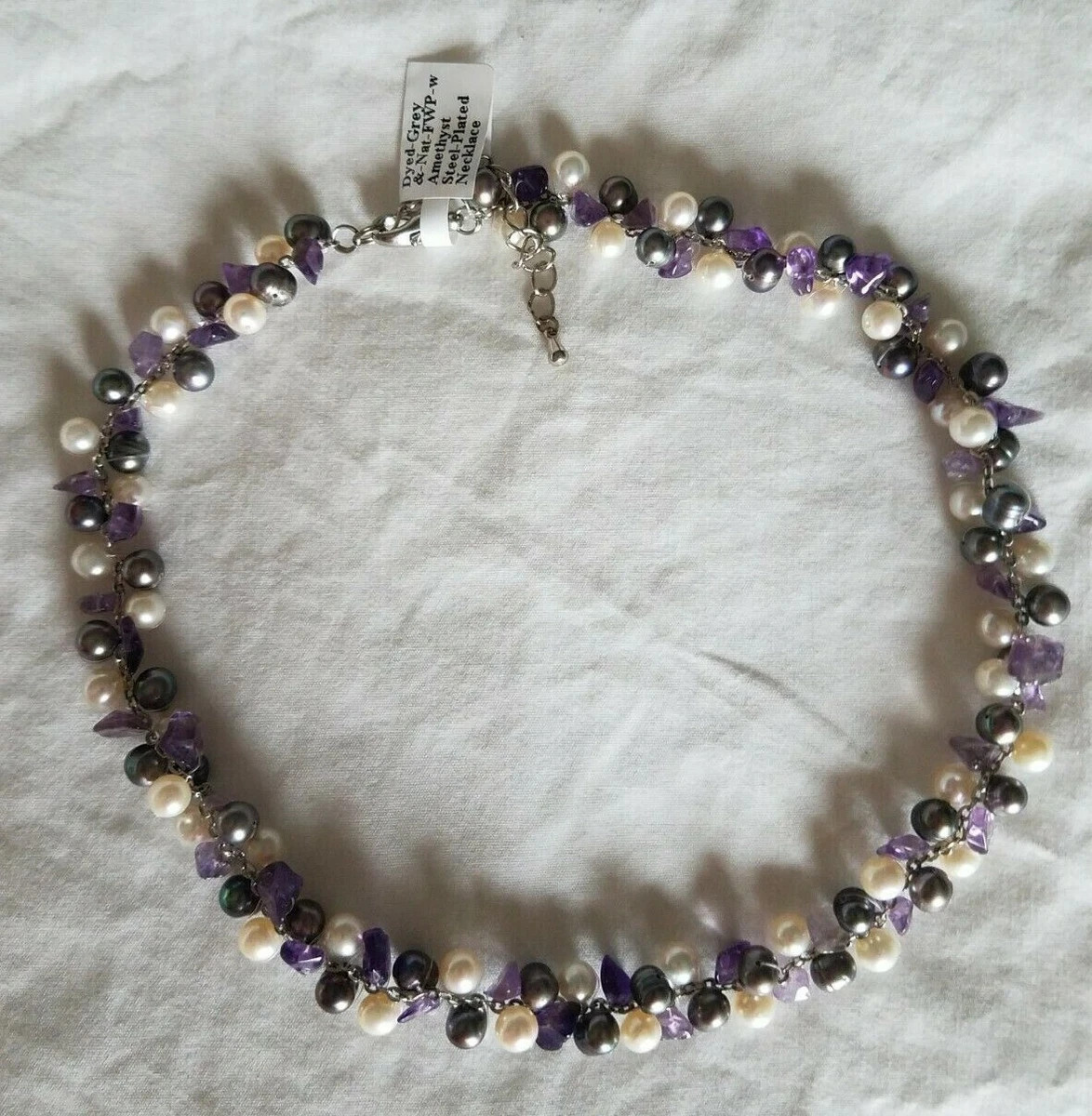 Amethyst necklace shop price