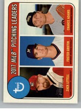 2018 Topps Heritage Minor League #198 Chance Adams/Zack Littell/Foster Griffin