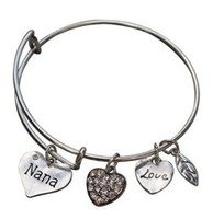 Nana Bangle Bracelet- Nana Gifts- Nana Jewelry- Perfect Gift For Nanas Nana Bangle Bracelet- Nana Gifts- Nana Jewelry- Perfect Gift For Nanas