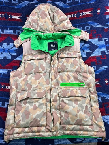 stussy vest jacket