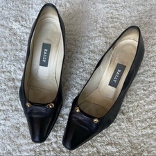 Bally vintage pointed toe black heels Juniper 7