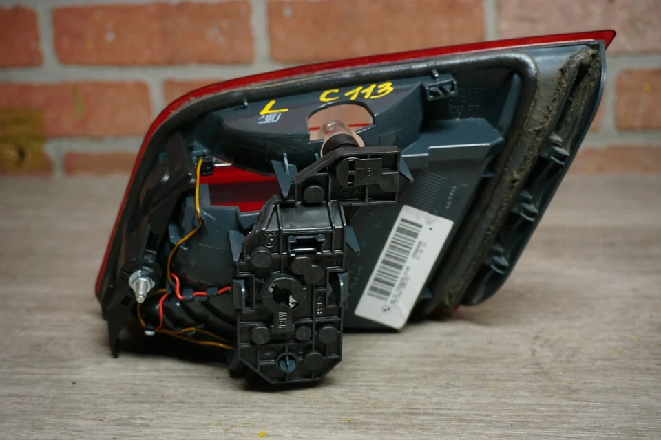 BMW 528I F10 2012-2013 SEDÁN LUZ TRASERA IZQUIERDA INTERIOR FRENO FRENO FRENO OEM Foto 4 de 4