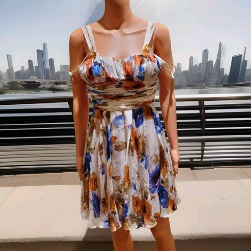 Dolce Gabbana Silk Dress, Size 38 Italian