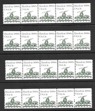 Scott # 1898 3c Handcar PNC5s, Complete Plates #1-4, VF+ QUALITY! Cat-$3.00