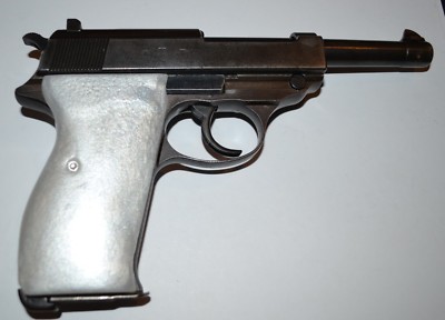 Walther P38 Mauser P38 pistol grips smooth pearl white