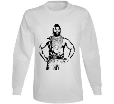 Mr. T. The A-team Tv Series Long Sleeve T Shirt