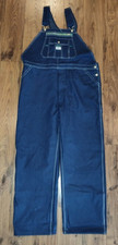 NEW Liberty Mens Dark Wash Bib Overalls 100 Cotton Denim 44X32 NEW
