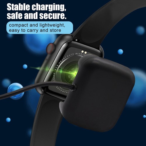 Reloj inteligente Cargador Base Soporte USB Cargador Cable Portátil Repuesto Inteligente CH - Imagen 24 de 24