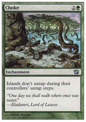 MTG Magic the Gathering Choke (237/361) Eighth Edition LP