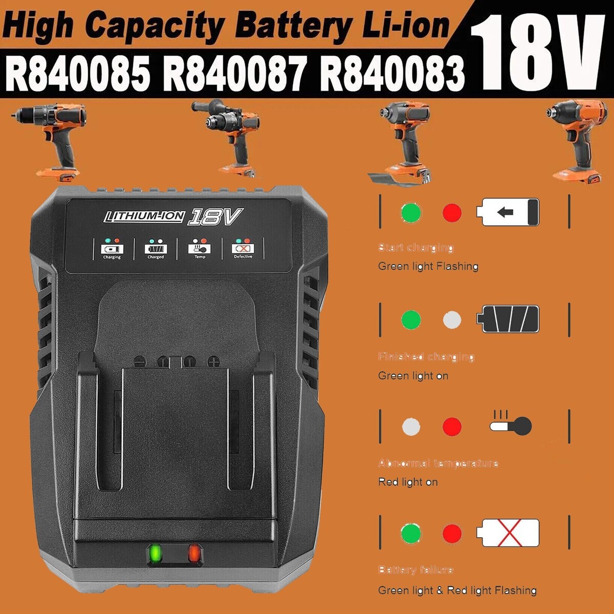 Lithium Battery Ridgid 18v Battery Charger Home Depot Home Depot