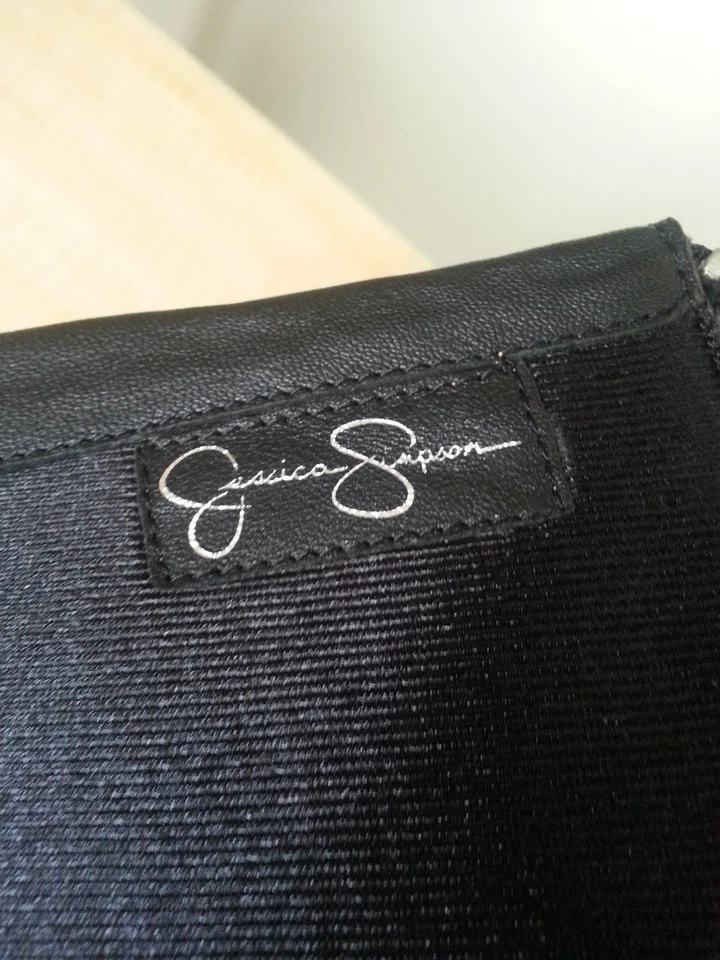 Jessica Simpson Boots, Over the Knee Black Leather, size 6.5, $130 - Image 3 of 4