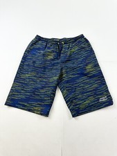 Eddie Bauer Swim Trunks Boys XL Black Striped Board Shorts