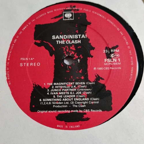 The Clash - Sandinista (3LP) UK orig 1980 NM/VG++ with insert Great Copy!! - Bild 7 von 12