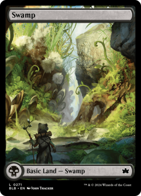 x1 Swamp BLB Bloomburrow MTG 271 FULL ART BASIC LAND M/NM 1x | eBay