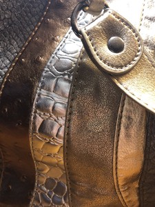 Bolso de Mujer Bolso Carlos Marca Mango De Cadena De Oro Plata Diseño De  Guepardo | eBay