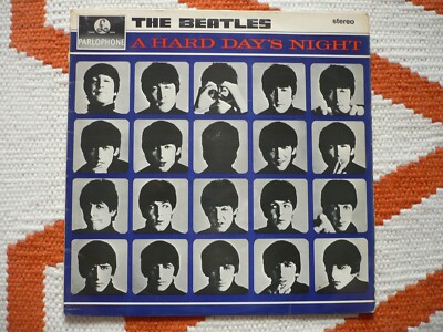The Beatles A Hard Day's Night Vinyl UK 1969 Parlophone 1 One Box