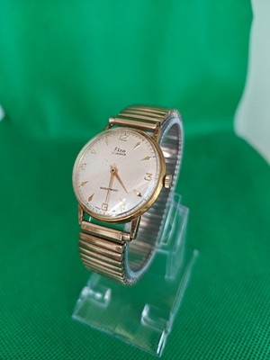 Elco 17 Jewel's Vintage Swiss Made Manual Wind Up Watch
