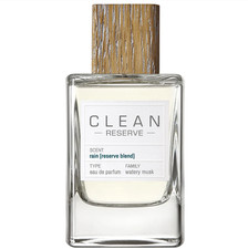 Clean Reserve Eau De Parfum Rain NIB 3.4 Fl Oz 100ml