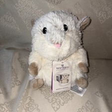 New Warmies Plush Stuffed Hamster Microwavable Weighted Lavender Scented Plush