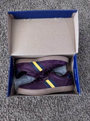 Polo Ralph Lauren Court VLCSK-VLC Colorblock Sneakers Purple Yellow Blue Gum
