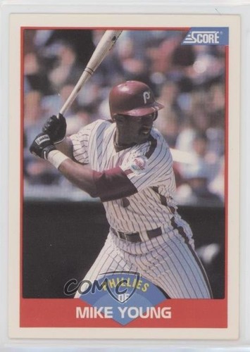 1989 Score Mike Young #494