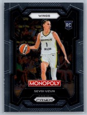 2024 Panini Prizm Monopoly WNBA #22 Sevgi Uzun Dallas Wings RC Rookie
