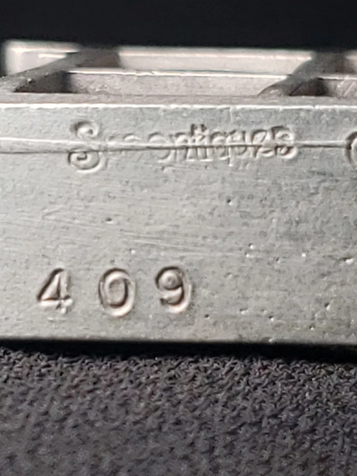 Estatuilla de escena de ventana de gato de peltre Spoontiques 1985 con luna de cristal modelo 409 rara Foto 4 de 4