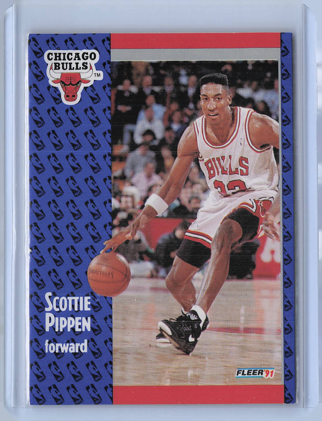 1991-92 Fleer Scottie Pippen #33 Bulls