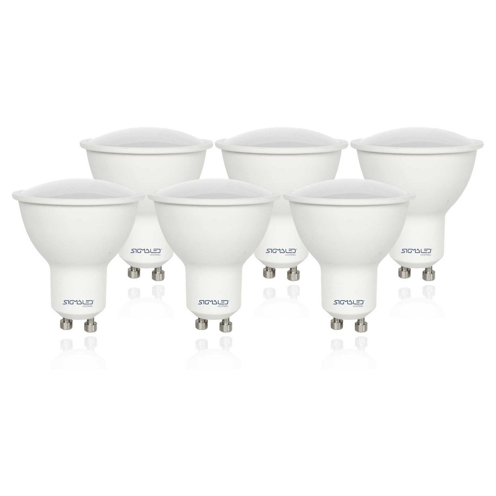 Spot LED GU10 5W anti éblouissement blanc naturel 4000K pour éclairer le bureau