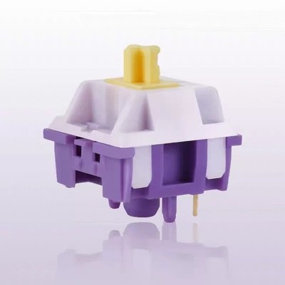 KTT Hyacinth Linear Switch 5 Pin Factory Lubed Custom Mechanical Keyboard 30pcs