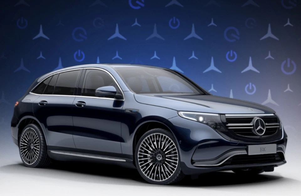 21 Zoll original Mercedes EQC N293 AMG Sommerräder A2934011000 4X Sommerreifen - Bild 2 von 4