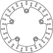 TRW Bremsscheibe (für: BMW R 1200 GS Adventure K25 06-12 hinten )