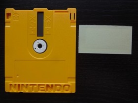 FC Galaga Famicom Disk System Game Initial Operation Checked