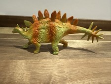 Stegosaurus dinosaur figure Vintage Hard Plastic Toy Collector Item 1999