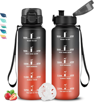 Trinkflasche 1.5L, Trinkflasche Sport, Trinkflasches Auslaufsicher, Wasserflasch
